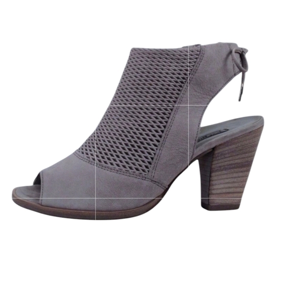 PAUL GREEN Lexi Pale Grey Suede Booties size 5.5 - Picture 1 of 7